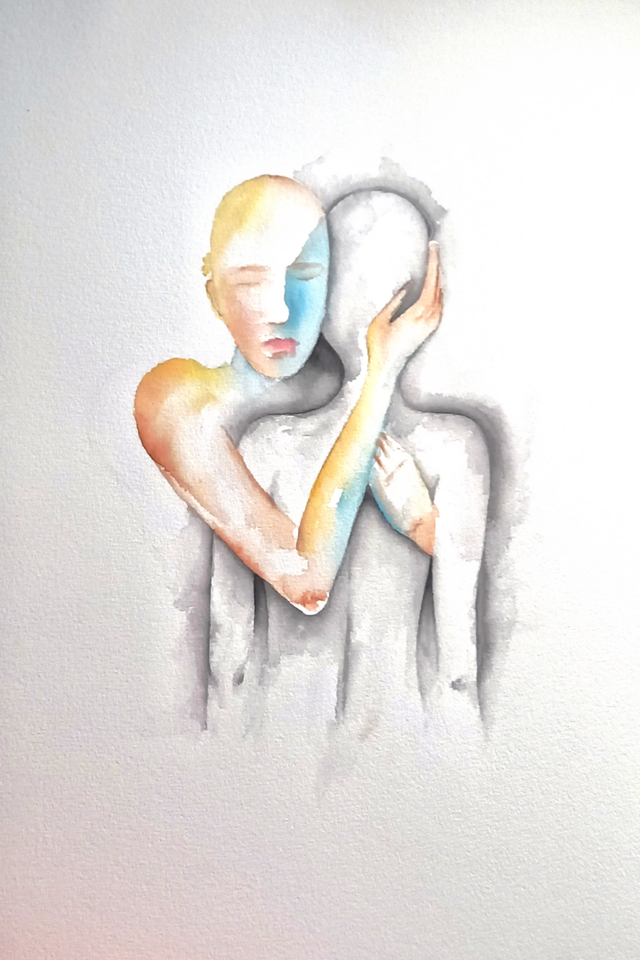 En kram - Paintings4you