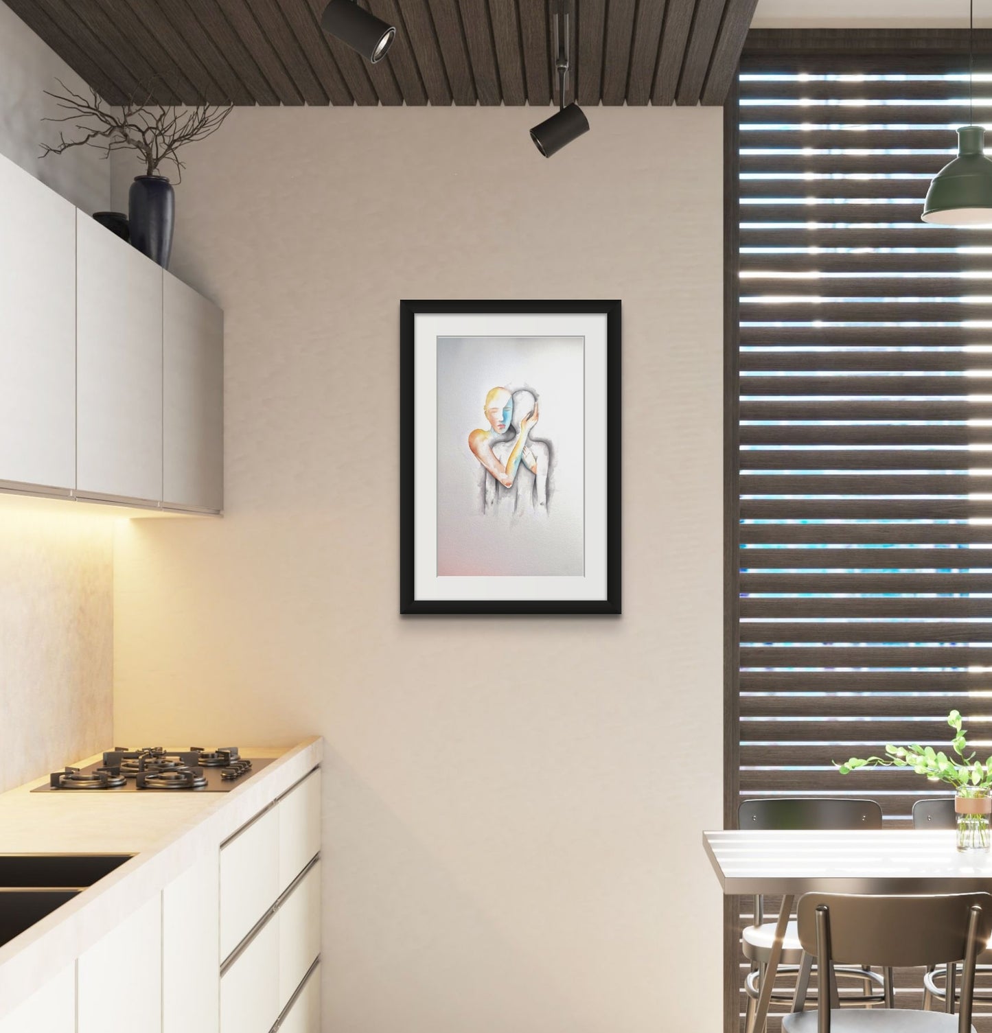 En kram - Paintings4you