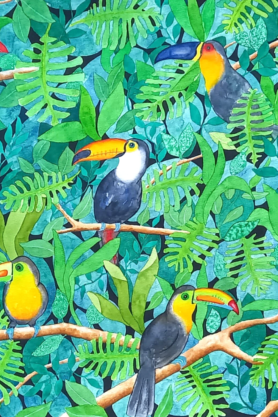 Toucan retreat - Paintings4you