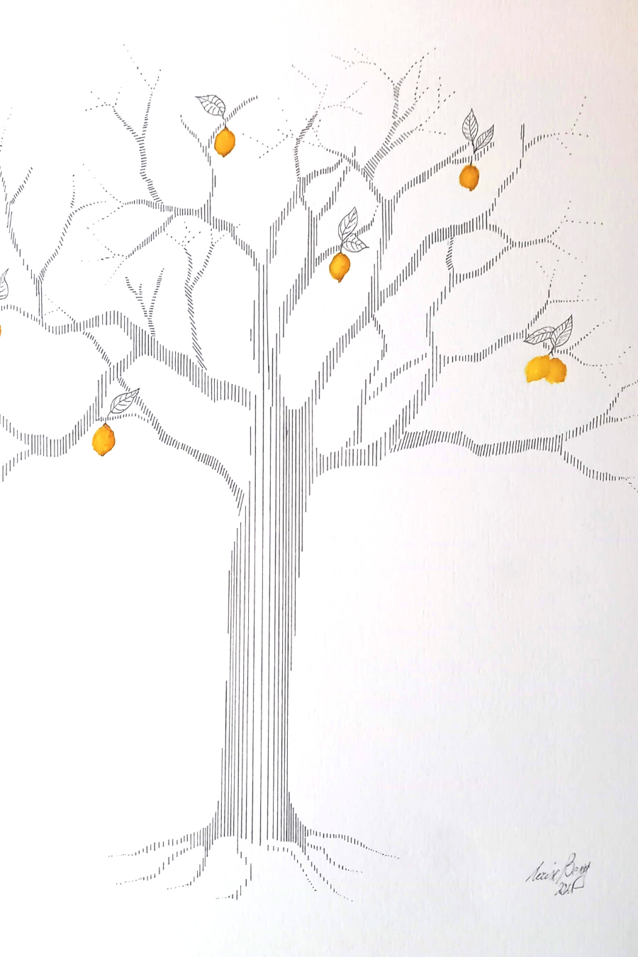 Citronträd - Paintings4you